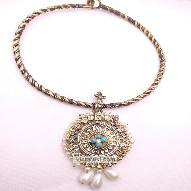 Vintage Bohemian Hasli Ethnic Handmade Choker