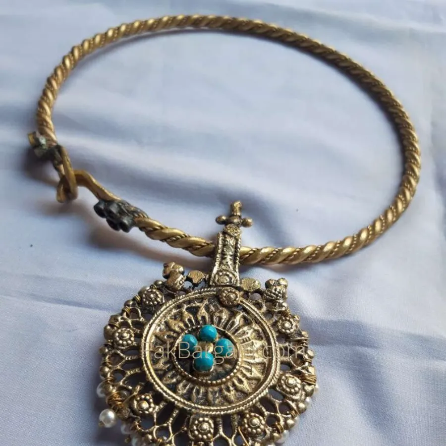 Vintage Bohemian Hasli Ethnic Handmade Choker