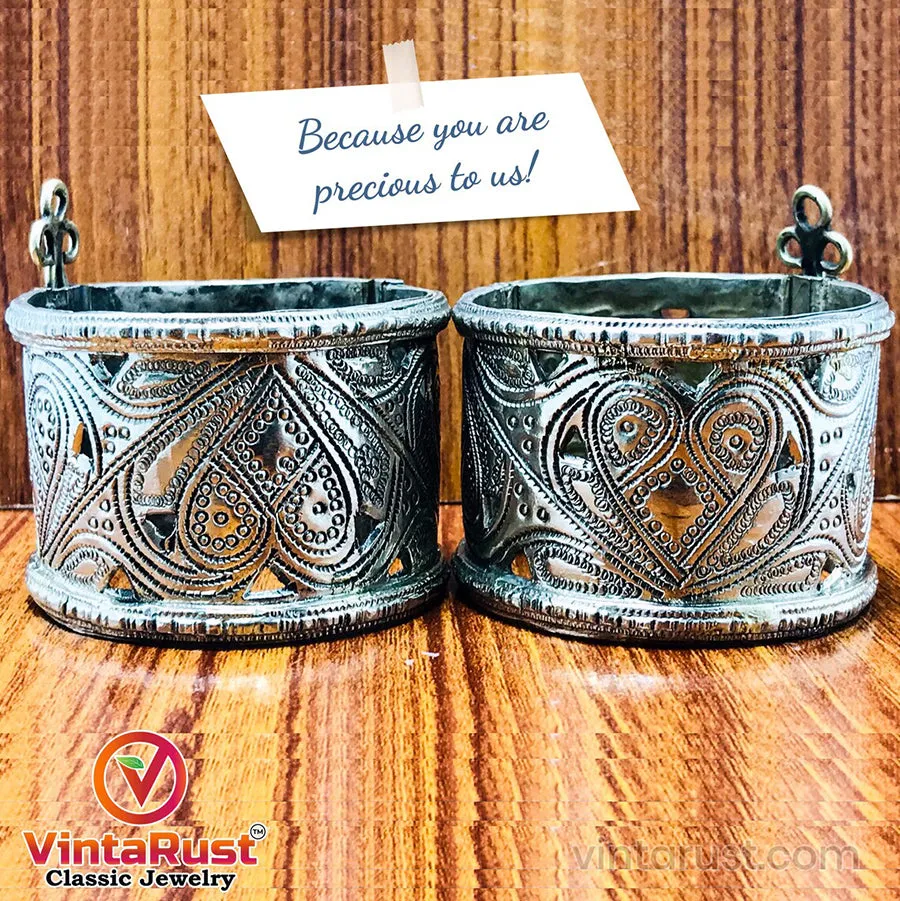 Vintage Statement Boho Tribal Cuff Bracelet