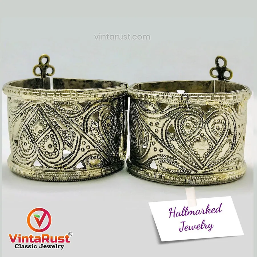Vintage Statement Boho Tribal Cuff Bracelet