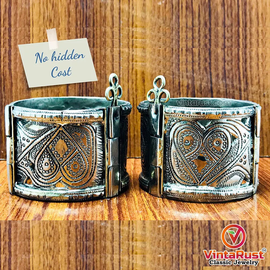 Vintage Statement Boho Tribal Cuff Bracelet
