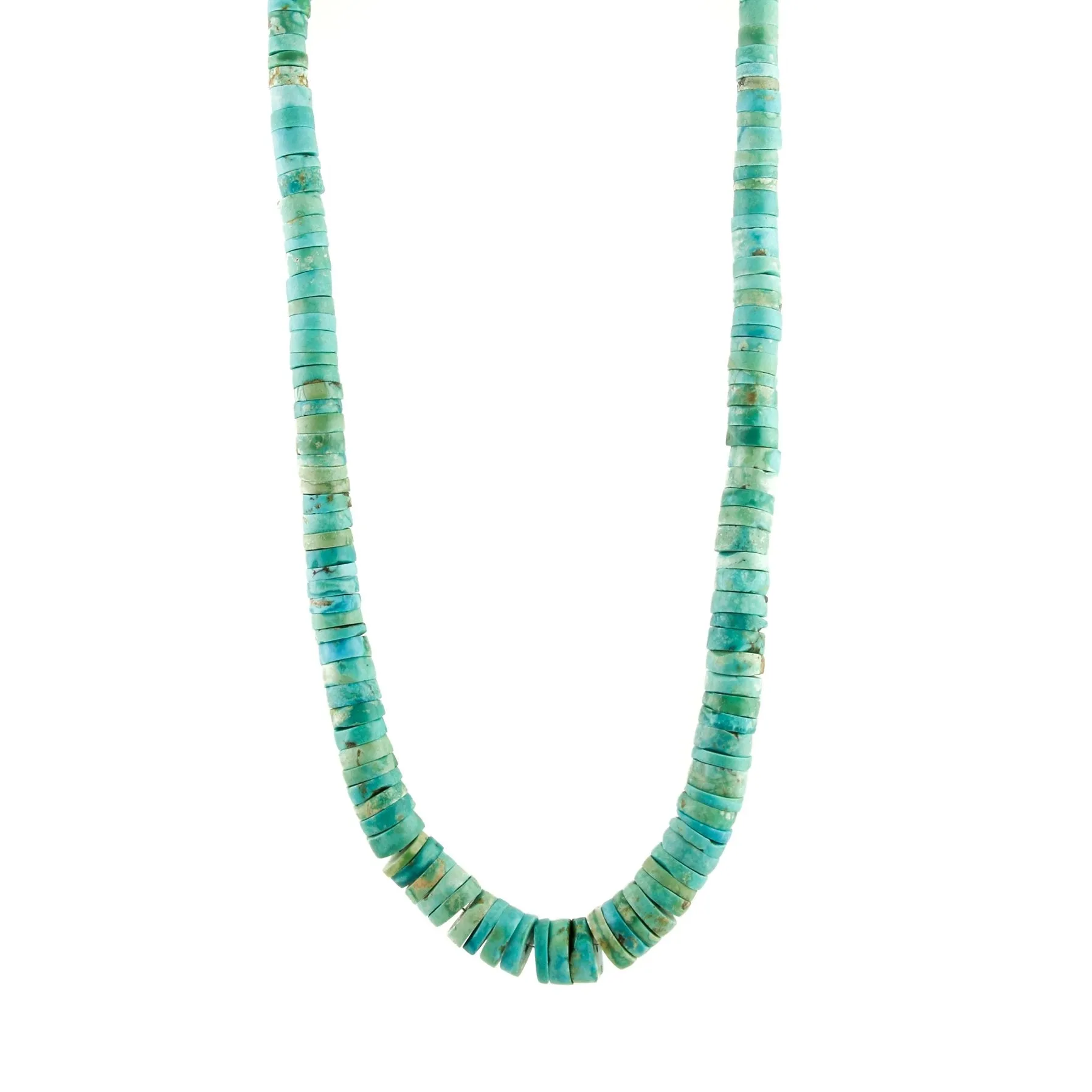 Vintage Turquoise Handrolled choker